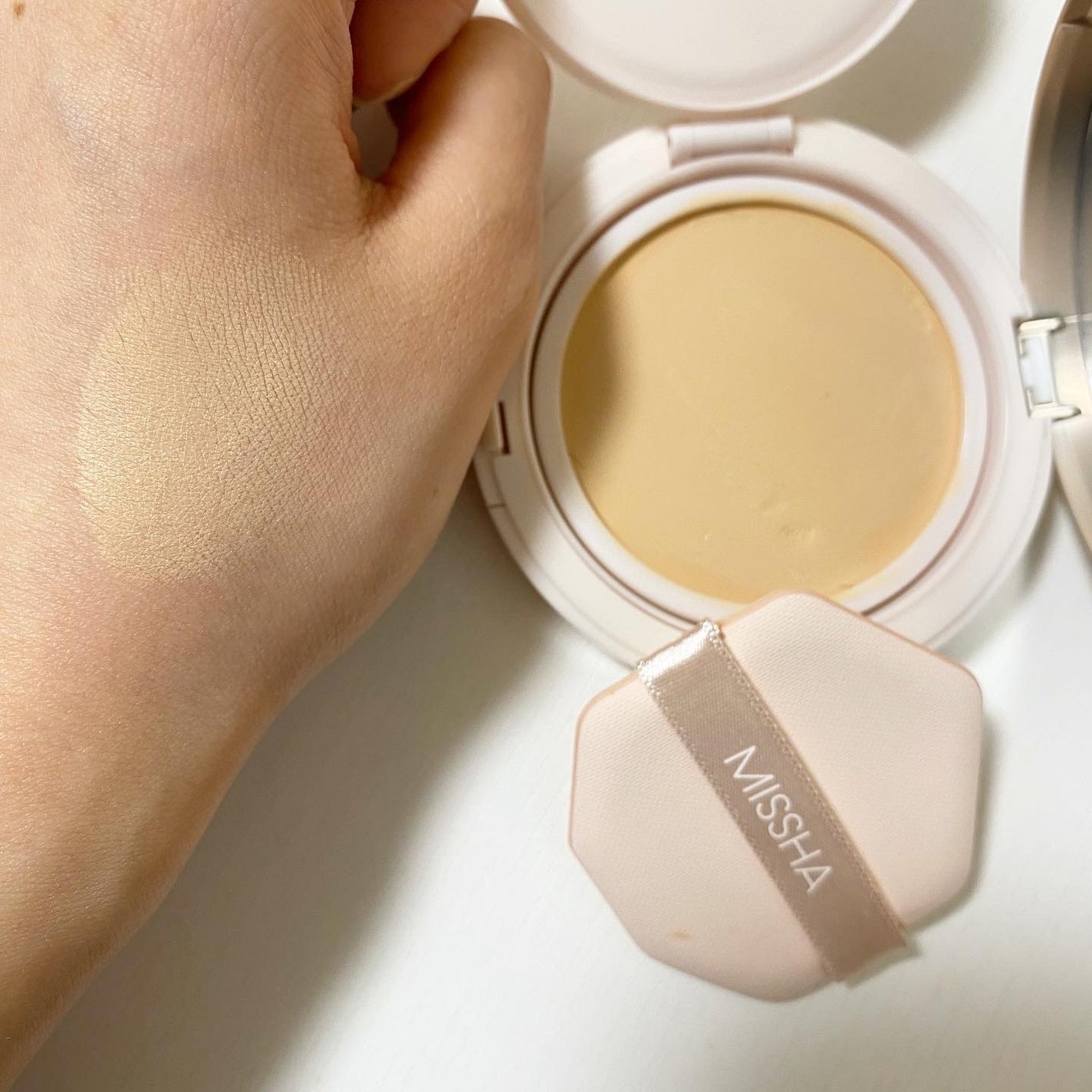 ミシャ M スキンフェイクバーム/MISSHA/クリーム・エマルジョンファンデーションを使ったクチコミ(3枚目)