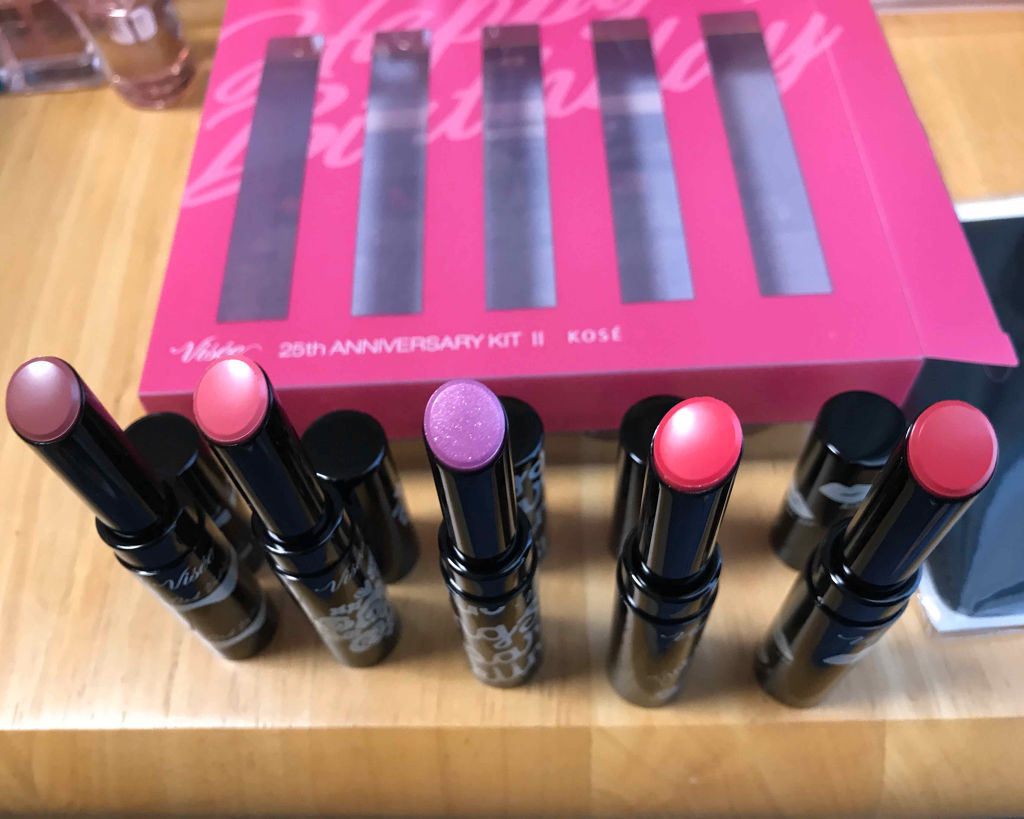 リシェ 25th アニバーサリーキット �/Visée/口紅を使ったクチコミ（2枚目）