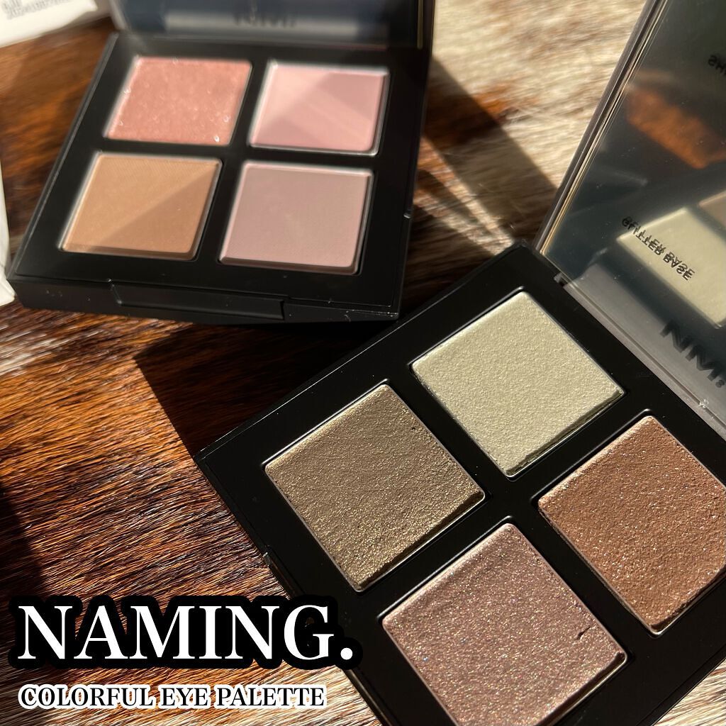 COLORFUL EYE PALETTE/NAMING./アイシャドウパレットを使ったクチコミ(1枚目)