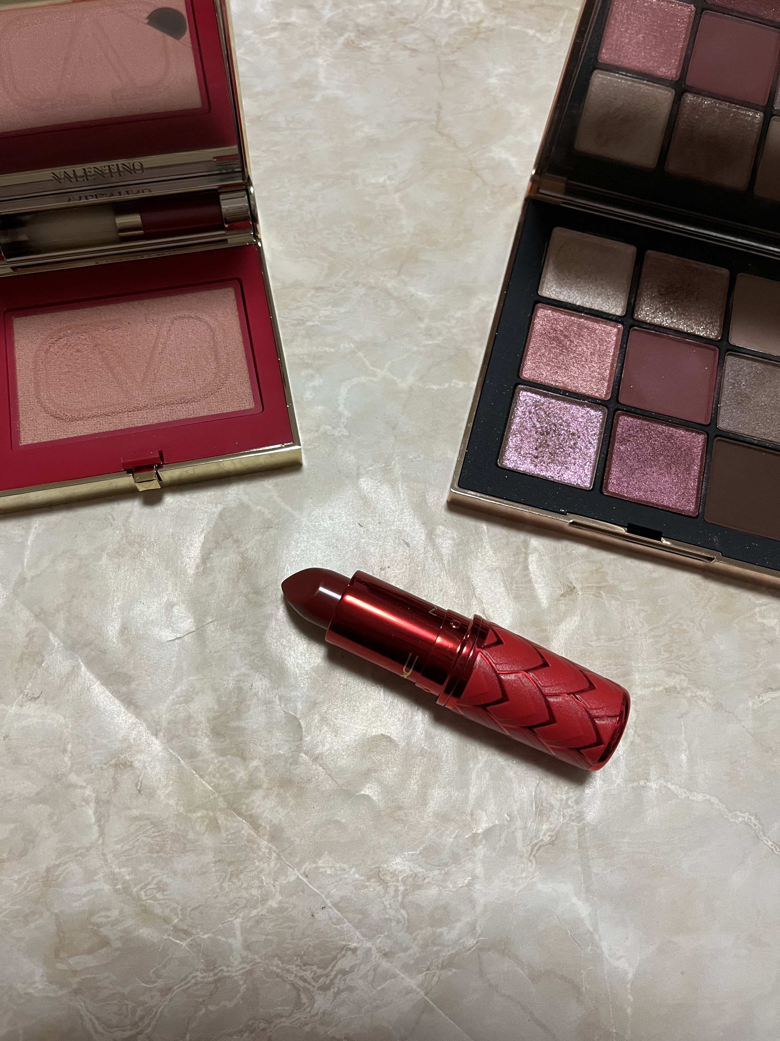 ラスターガラス リップスティック パワフリーポテント(限定)/M・A・C/口紅を使ったクチコミ（1枚目）