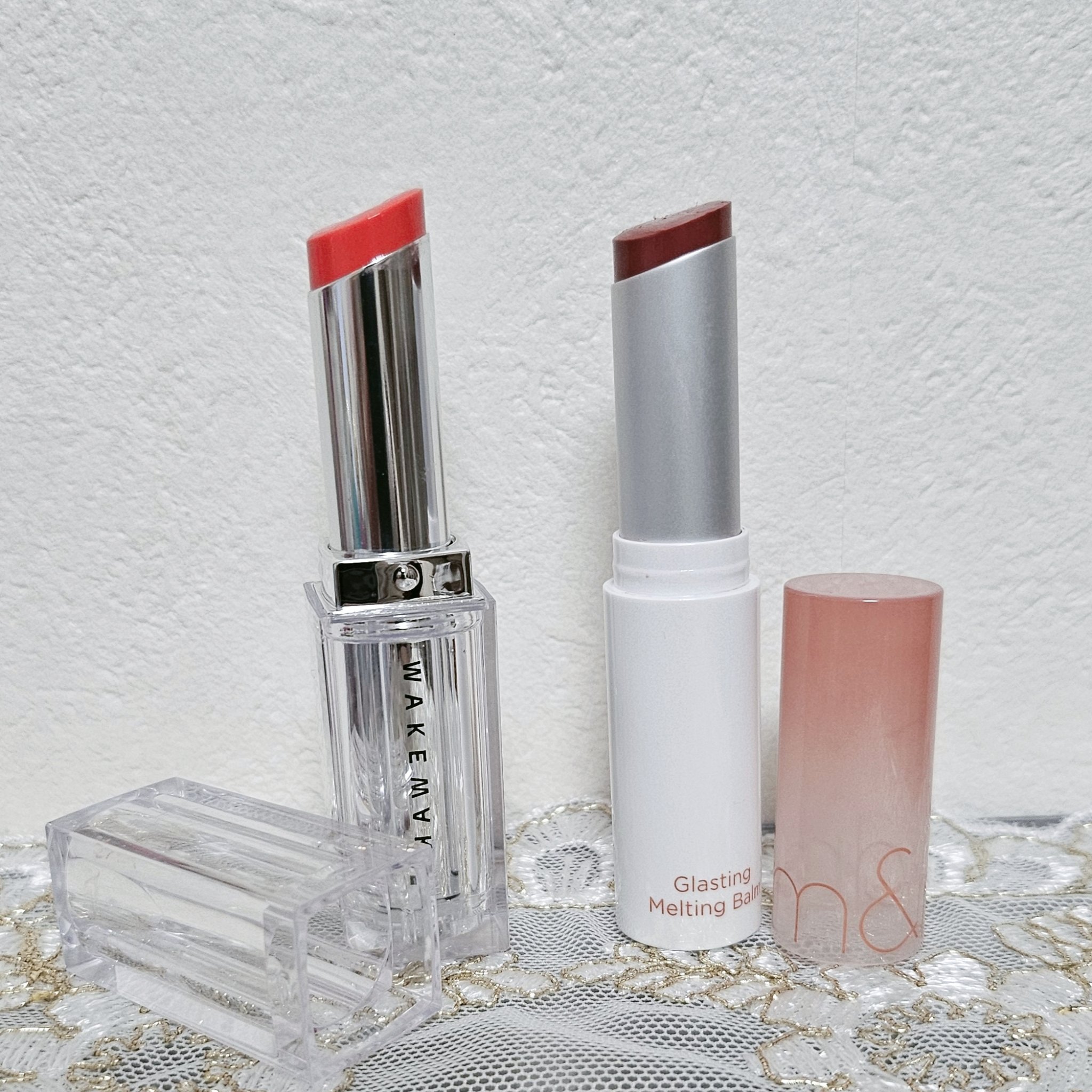 デュイジェルグレーズスティック/wakemake/口紅を使ったクチコミ（1枚目）