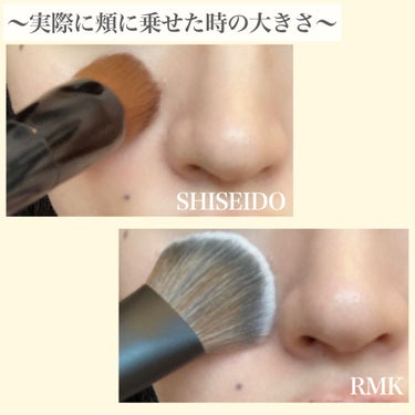 ファンデーションブラシ N/RMK/メイクブラシを使ったクチコミ（6枚目）