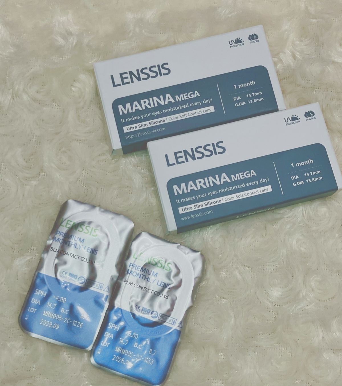 マリナシリーズ	 マリナメガチョコ/LENSSIS/カラーコンタクトレンズを使ったクチコミ（2枚目）