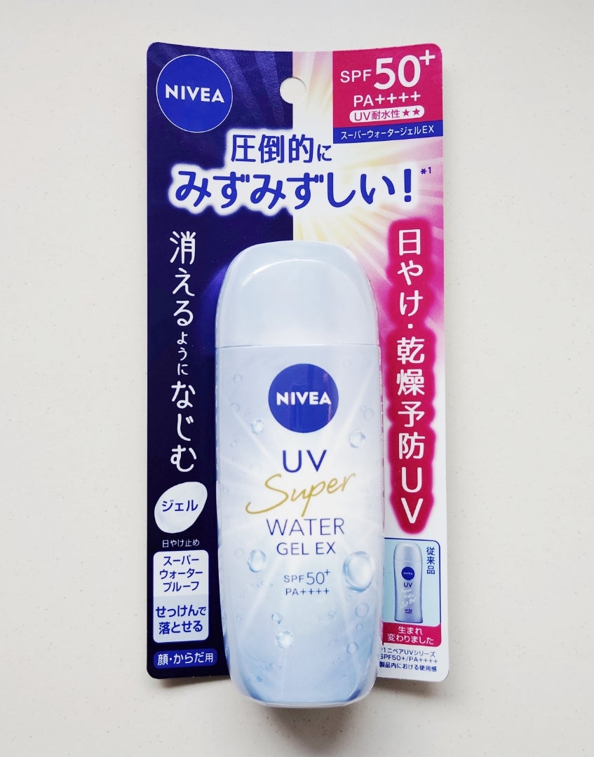 ニベアUV ウォータージェルEX/ニベア/日焼け止めジェルを使ったクチコミ（1枚目）