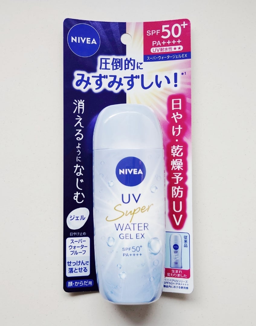 ニベアUV ウォータージェルEX/ニベア/日焼け止めジェルを使ったクチコミ(1枚目)