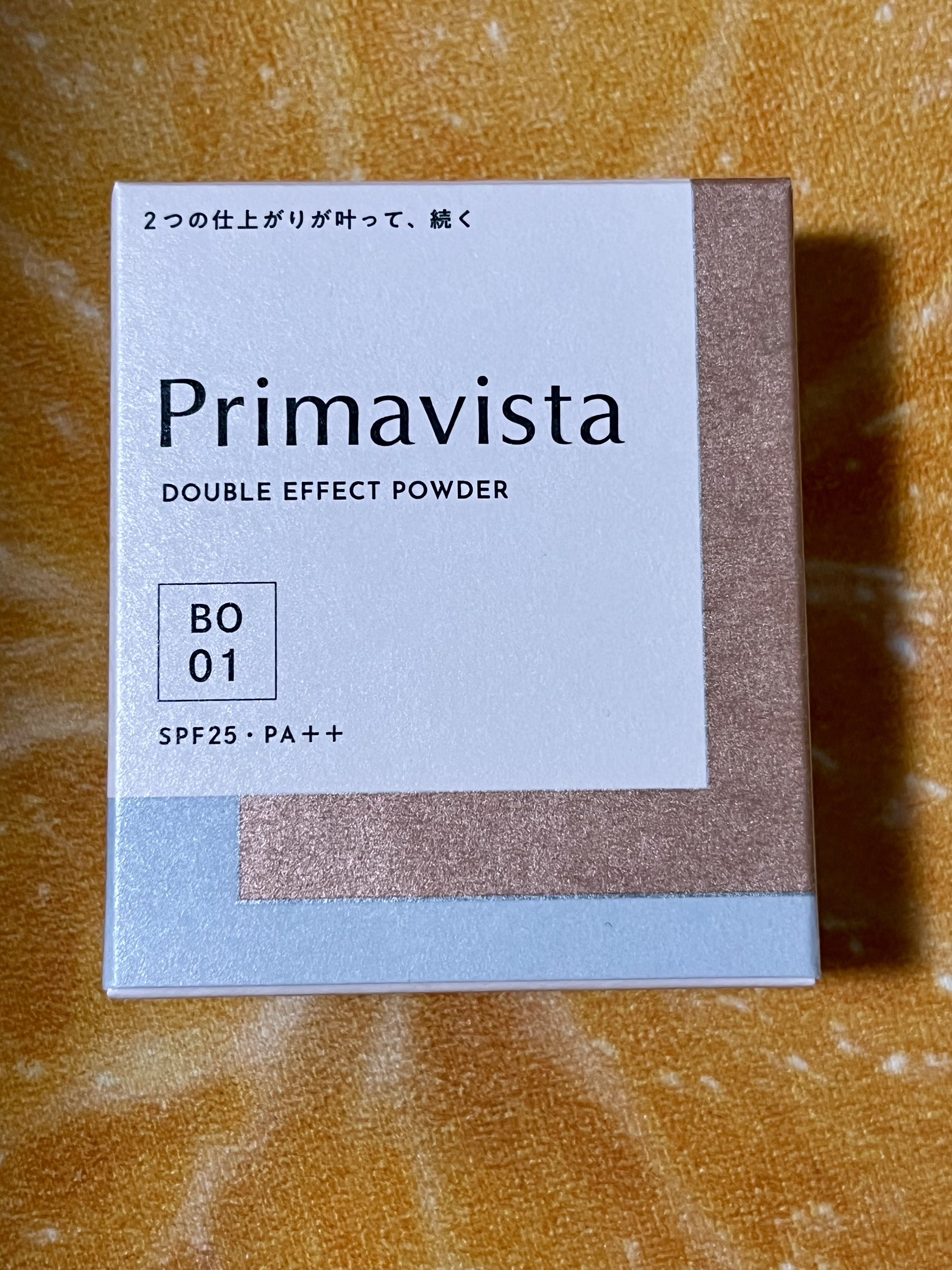 ダブルエフェクト パウダー BO01 ベージュオークル01/プリマヴィスタ/パウダーファンデーションを使ったクチコミ（1枚目）