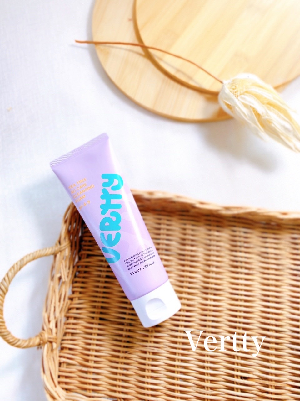 ティーツリーACケアクレンジングフォーム[ph4-5]/Vertty/洗顔フォームを使ったクチコミ（1枚目）