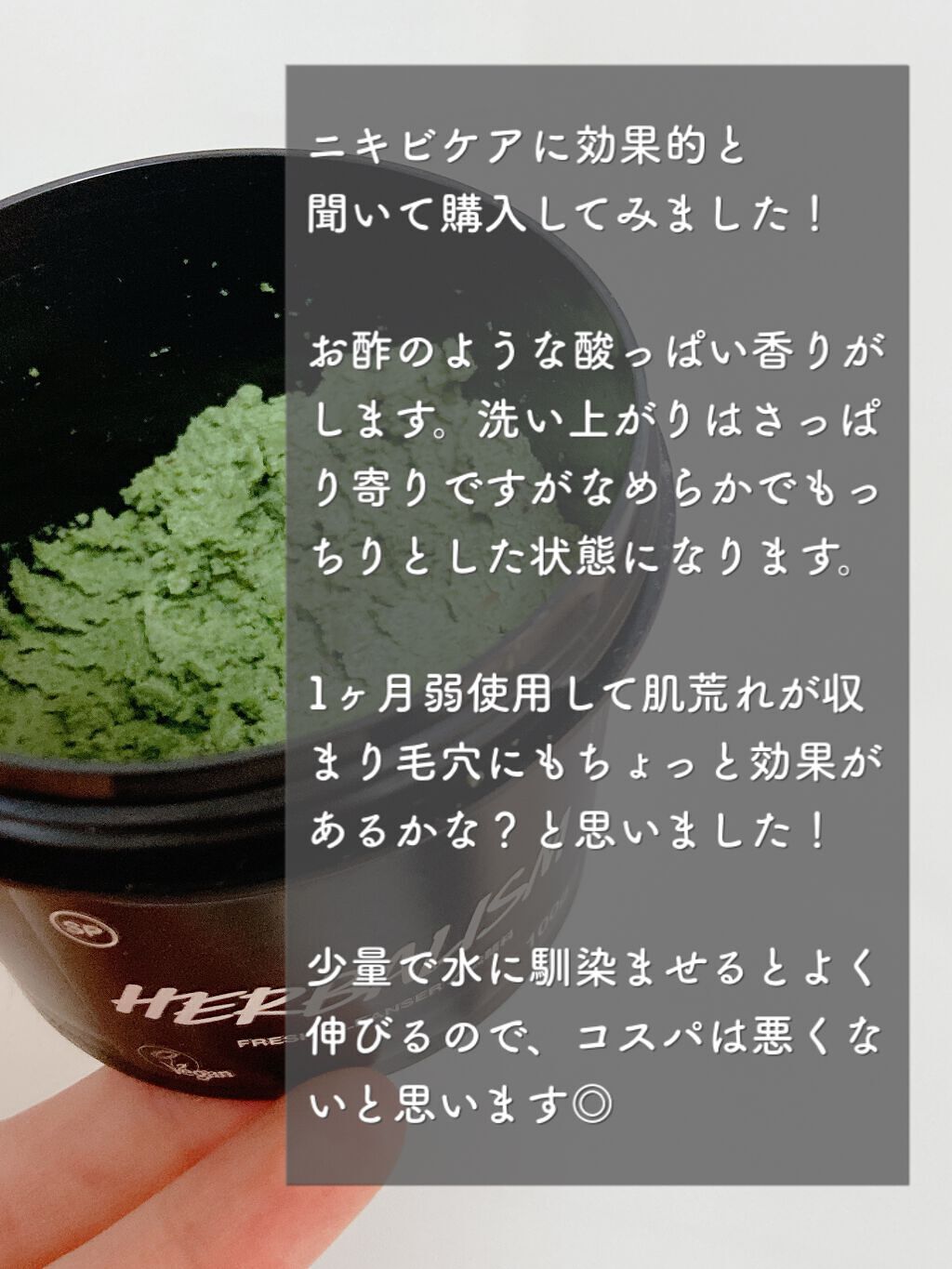 ハーバリズム/ラッシュ/その他洗顔料を使ったクチコミ(2枚目)