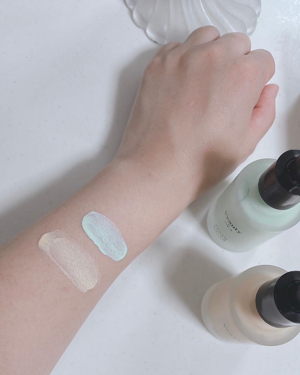 ヴィーガン カラーファンデーション/Veauty by THE_B/リキッドファンデーションを使ったクチコミ(6枚目)