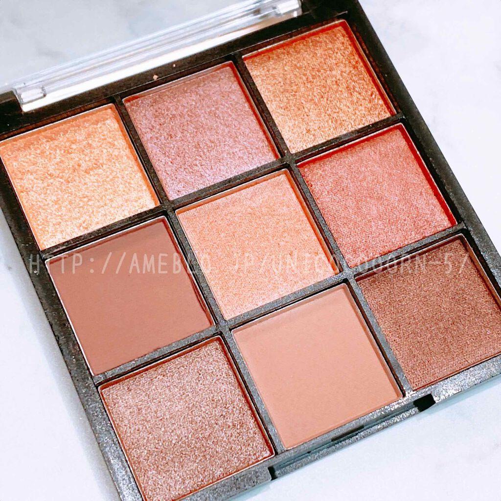 UR GLAM　BLOOMING EYE COLOR PALETTE/U R GLAM/アイシャドウパレットを使ったクチコミ（3枚目）