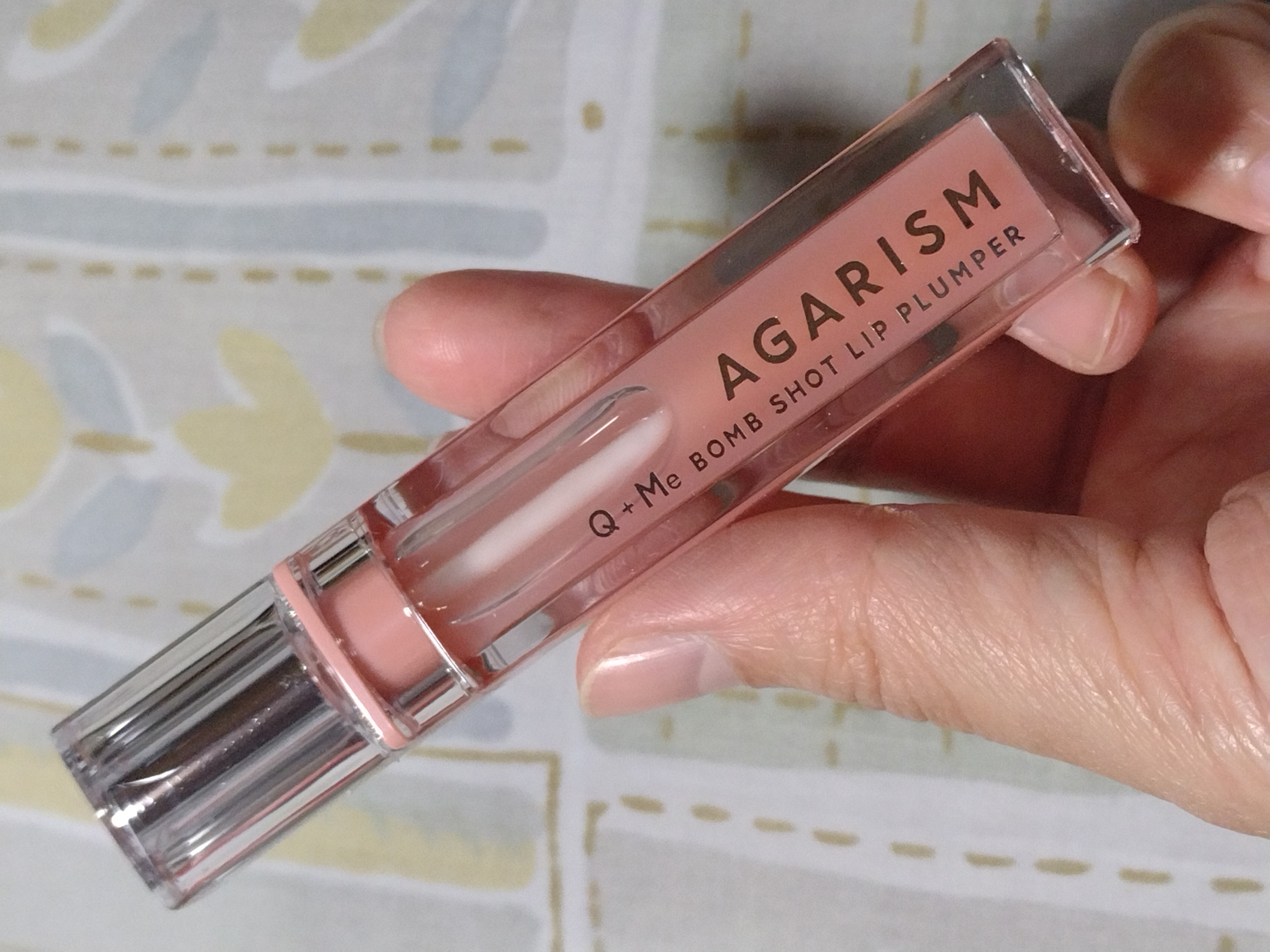 キューミ―ボムショットリッププランパー/AGARISM/リッププランパーを使ったクチコミ（1枚目）