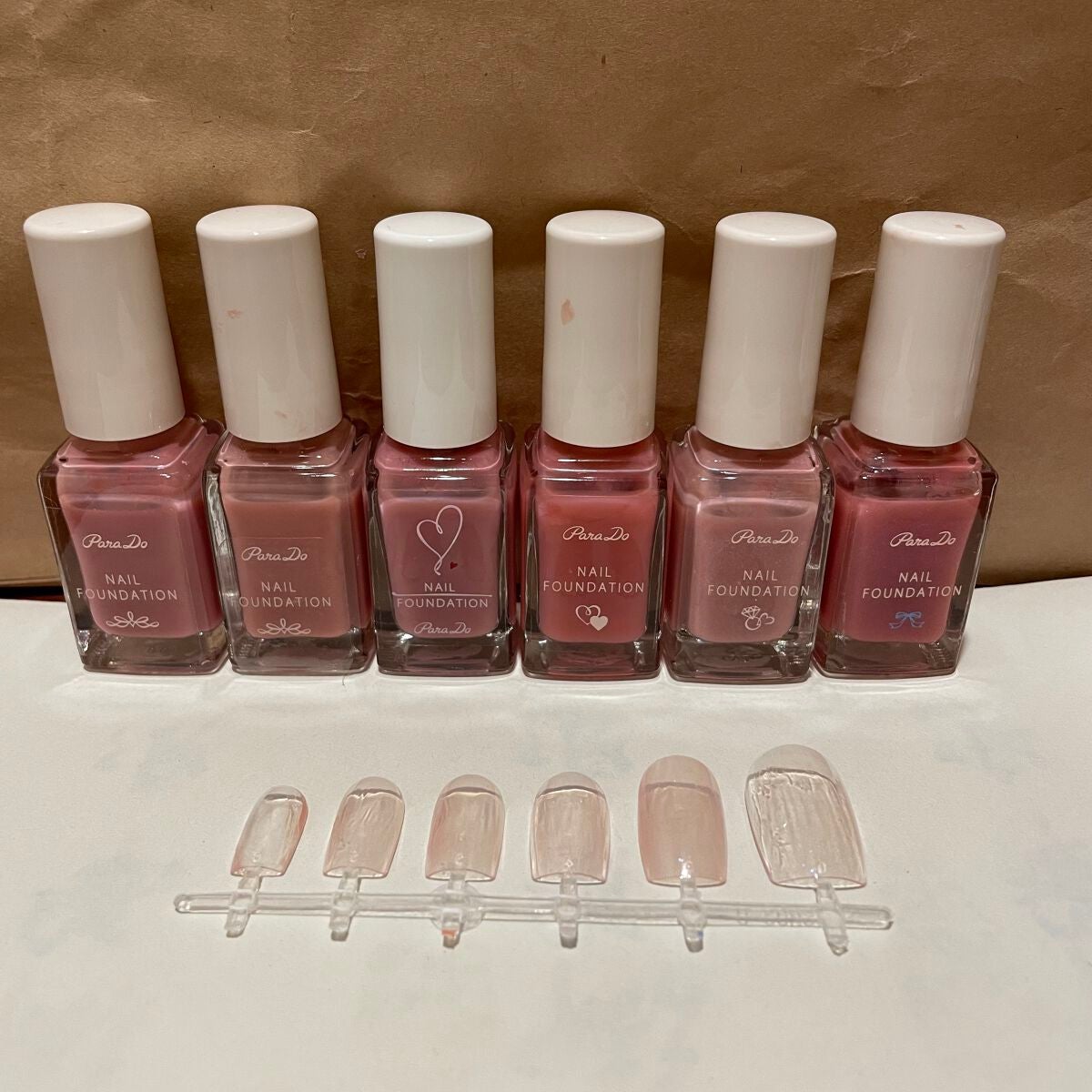 ネイルファンデーション/パラドゥ/マニキュアを使ったクチコミ(2枚目)