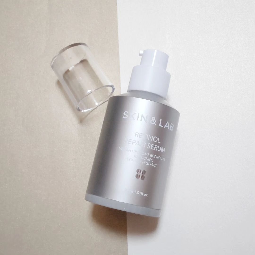 ヴィーガンリポソームレチノールセラム/SKIN&LAB/美容液を使ったクチコミ(8枚目)