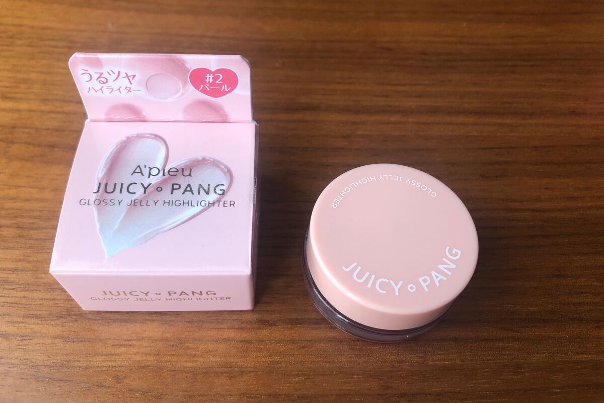 ジューシーパン グロッシージェリーハイライター/A’pieu/クリームハイライトを使ったクチコミ（3枚目）