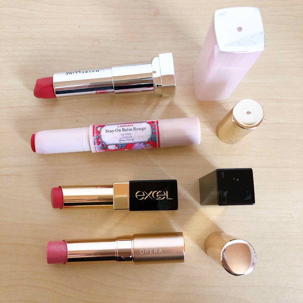 ウォーター シャイニー ミルキー/MAYBELLINE NEW YORK/口紅を使ったクチコミ（3枚目）