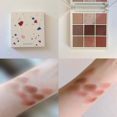 TERRAZZO Shadow palette 02/HOLIKA HOLIKA/アイシャドウパレットを使ったクチコミ（2枚目）