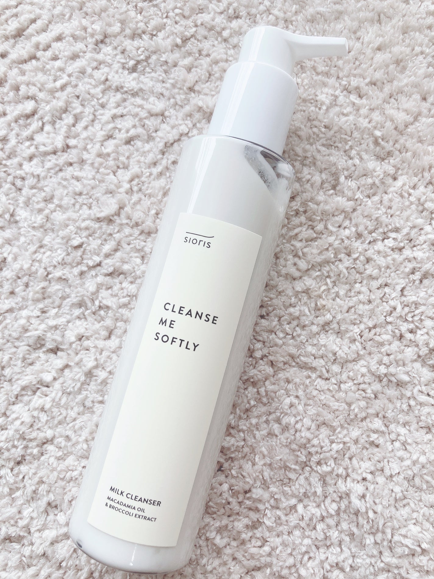 クレンズ ミー ソフトリー ミルククレンザー/SIORIS/ミルククレンジングを使ったクチコミ(1枚目)