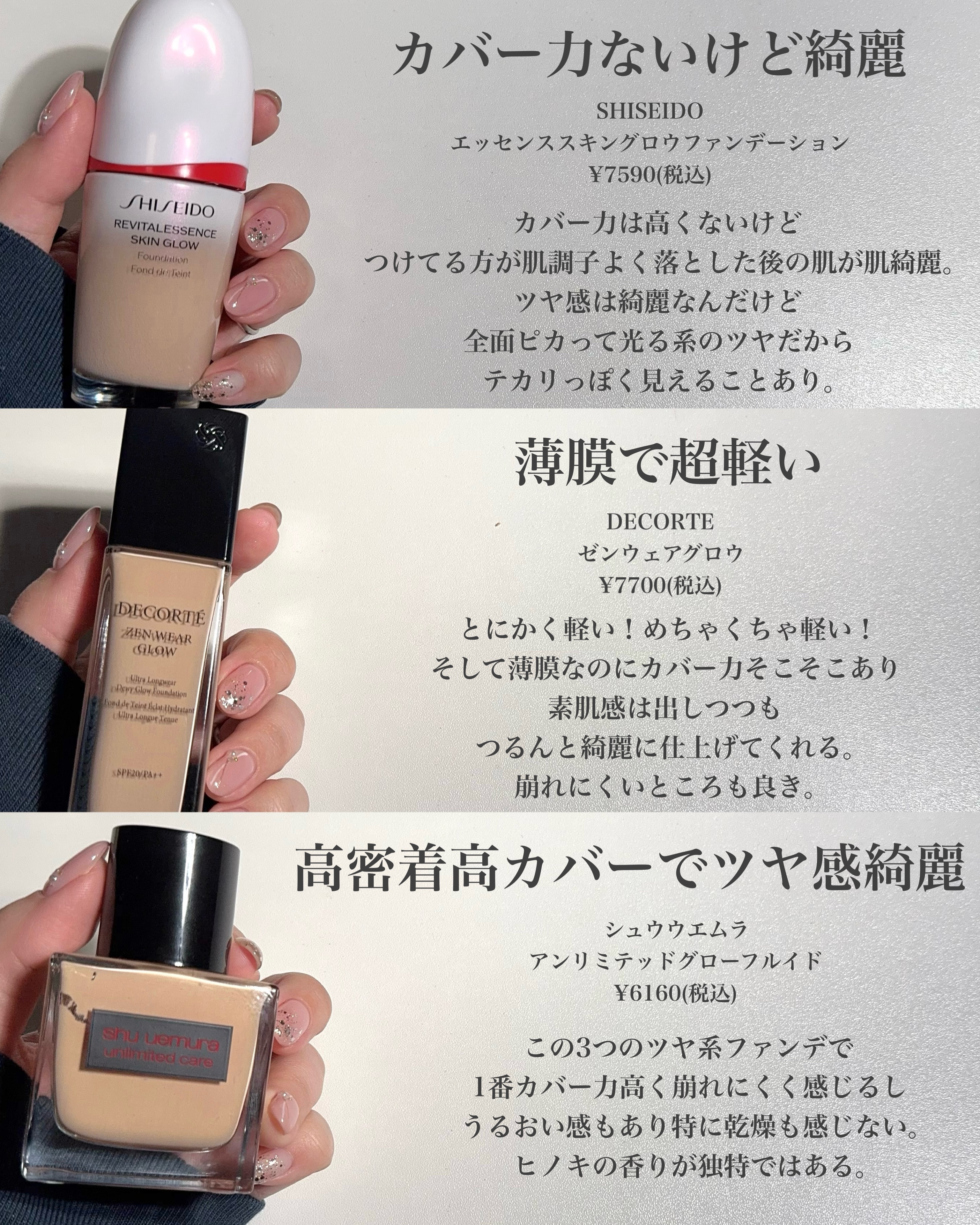 （旧）アンリミテッド ラスティング フルイド/shu uemura/リキッドファンデーションを使ったクチコミ（2枚目）