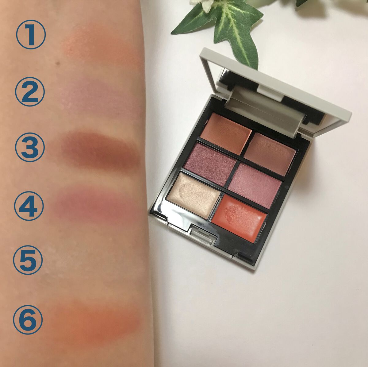 MY MIXED PALETTE 6色カスタムパレット/MN/マルチパレットを使ったクチコミ（1枚目）