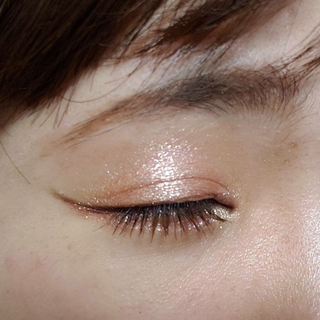 プレスド アイシャドー（レフィル） PR ゴールド/shu uemura/単色アイシャドウを使ったクチコミ（2枚目）