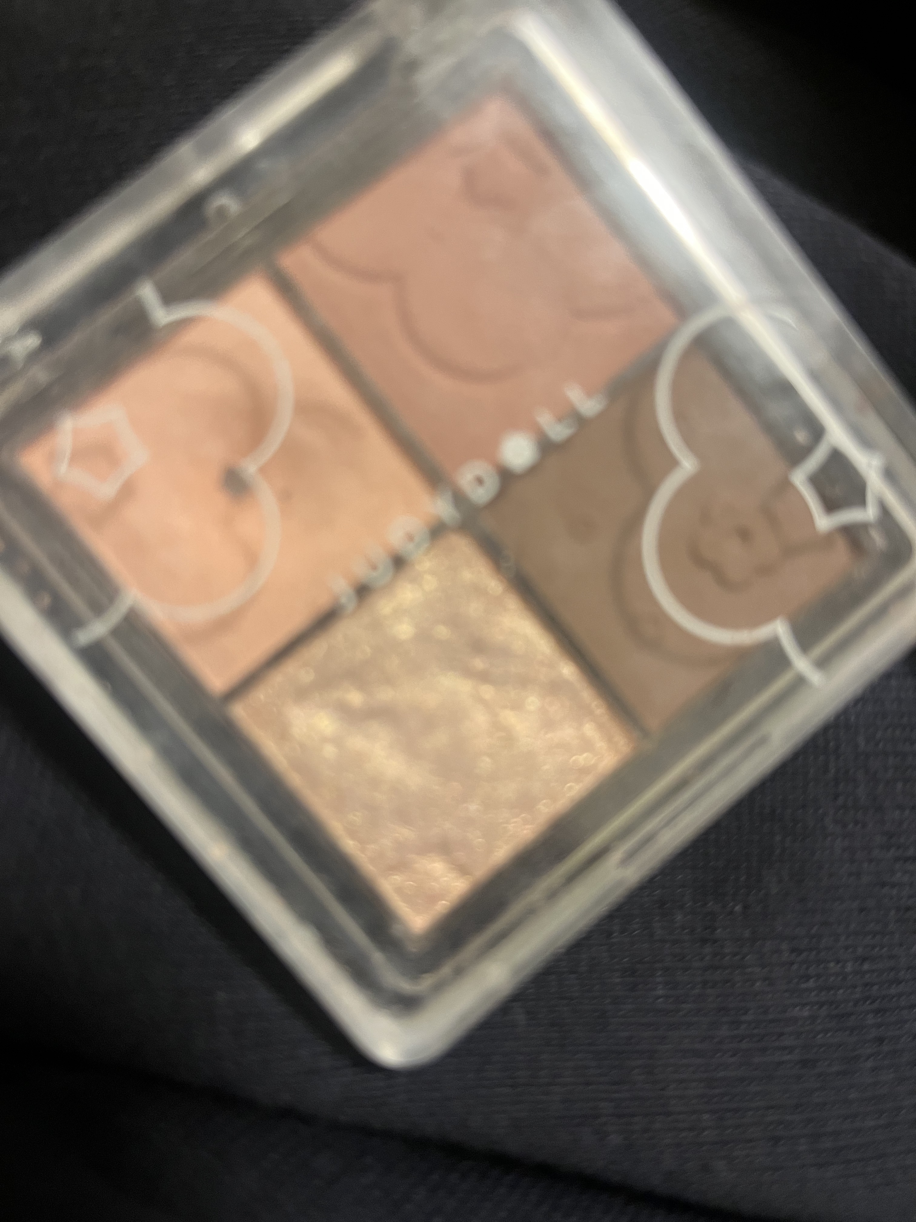 ソフトクラウド4色アイシャドウパレット/JUDYDOLL/アイシャドウパレットを使ったクチコミ（1枚目）