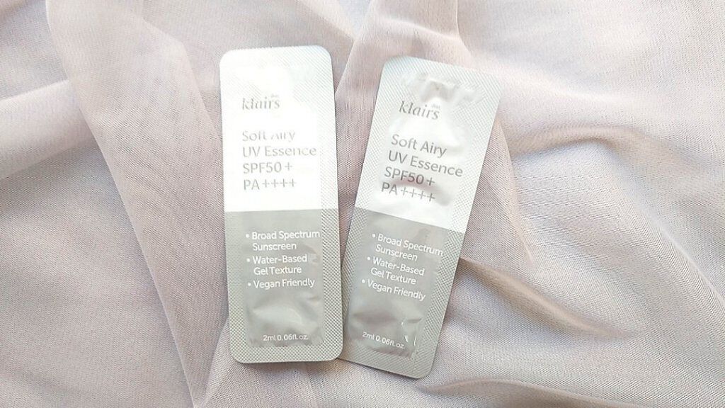 ソフトエアリーUVエッセンス/Klairs/日焼け止めローションを使ったクチコミ（1枚目）