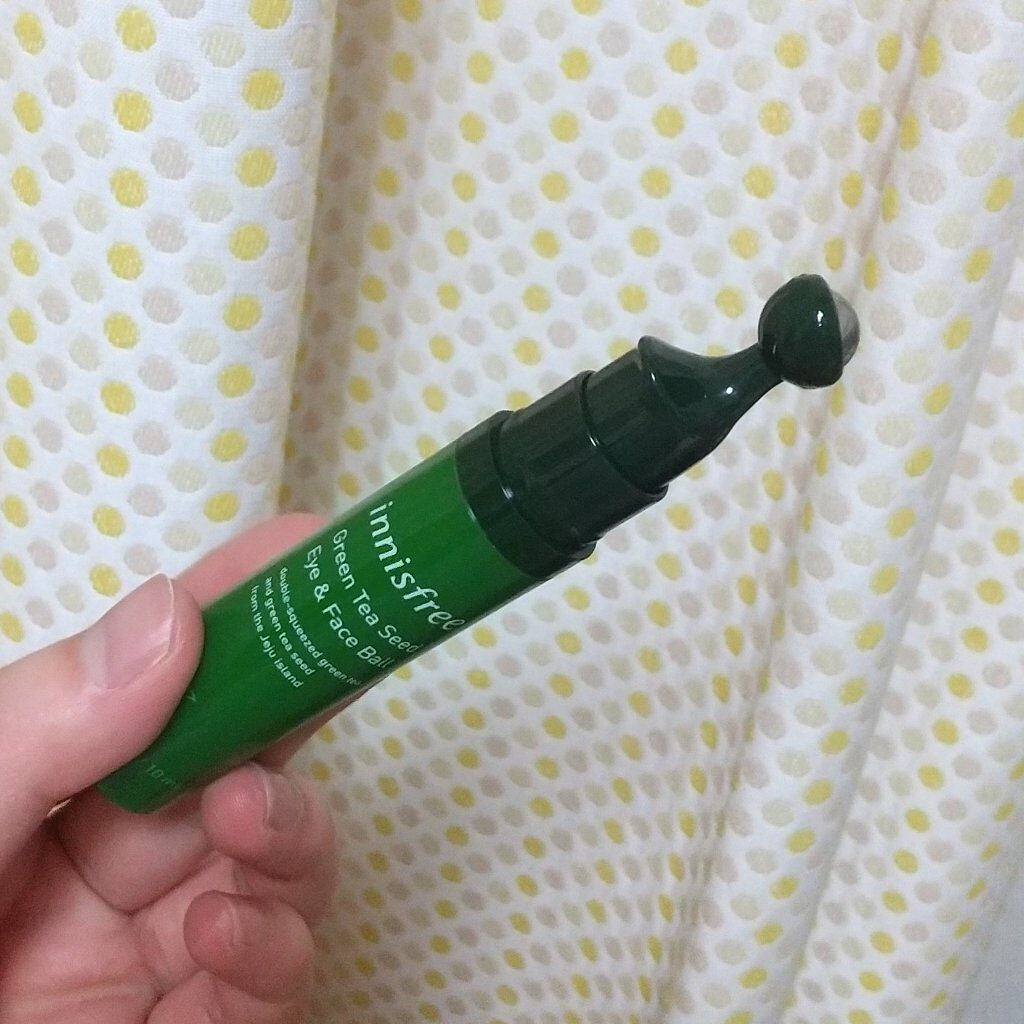 グリーンティーシード アイ&フェイスボール/innisfree/美容液を使ったクチコミ(1枚目)
