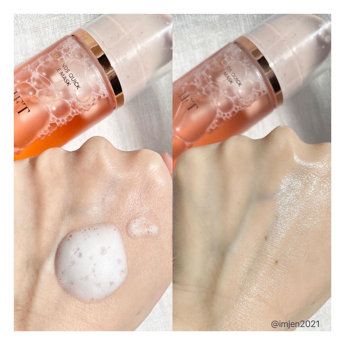 30秒クイックバブルマスク95ml リフト/MENOKIN/シートマスク・パックを使ったクチコミ(3枚目)