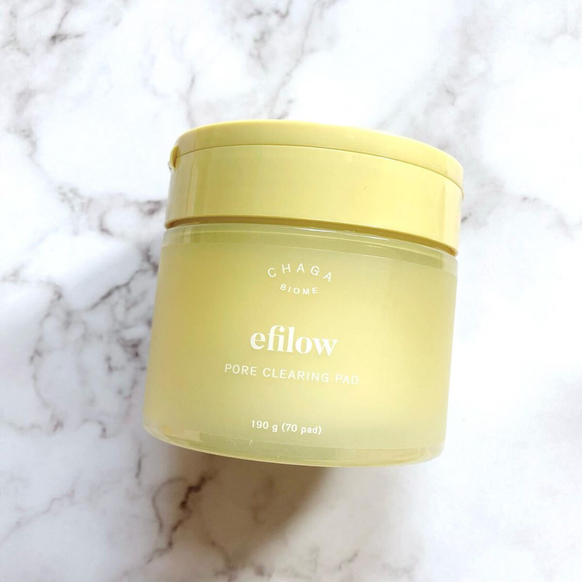 キメケア カバノアナタケバイオーム毛穴パッド/efilow/トナーパッドを使ったクチコミ（1枚目）