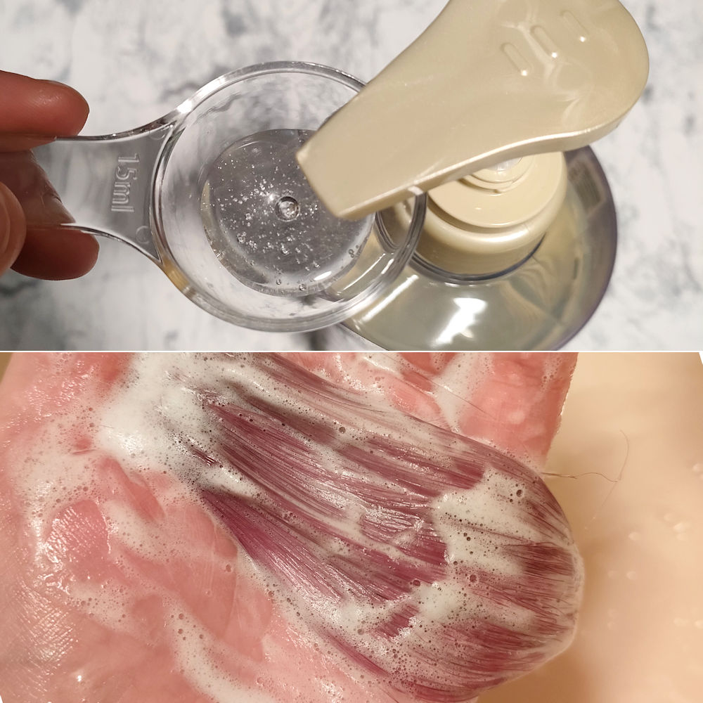 スーパーリッチクリスタル　マルチダメージリペア　シャンプー/トリートメント/LUX/市販シャンプーを使ったクチコミ（1枚目）