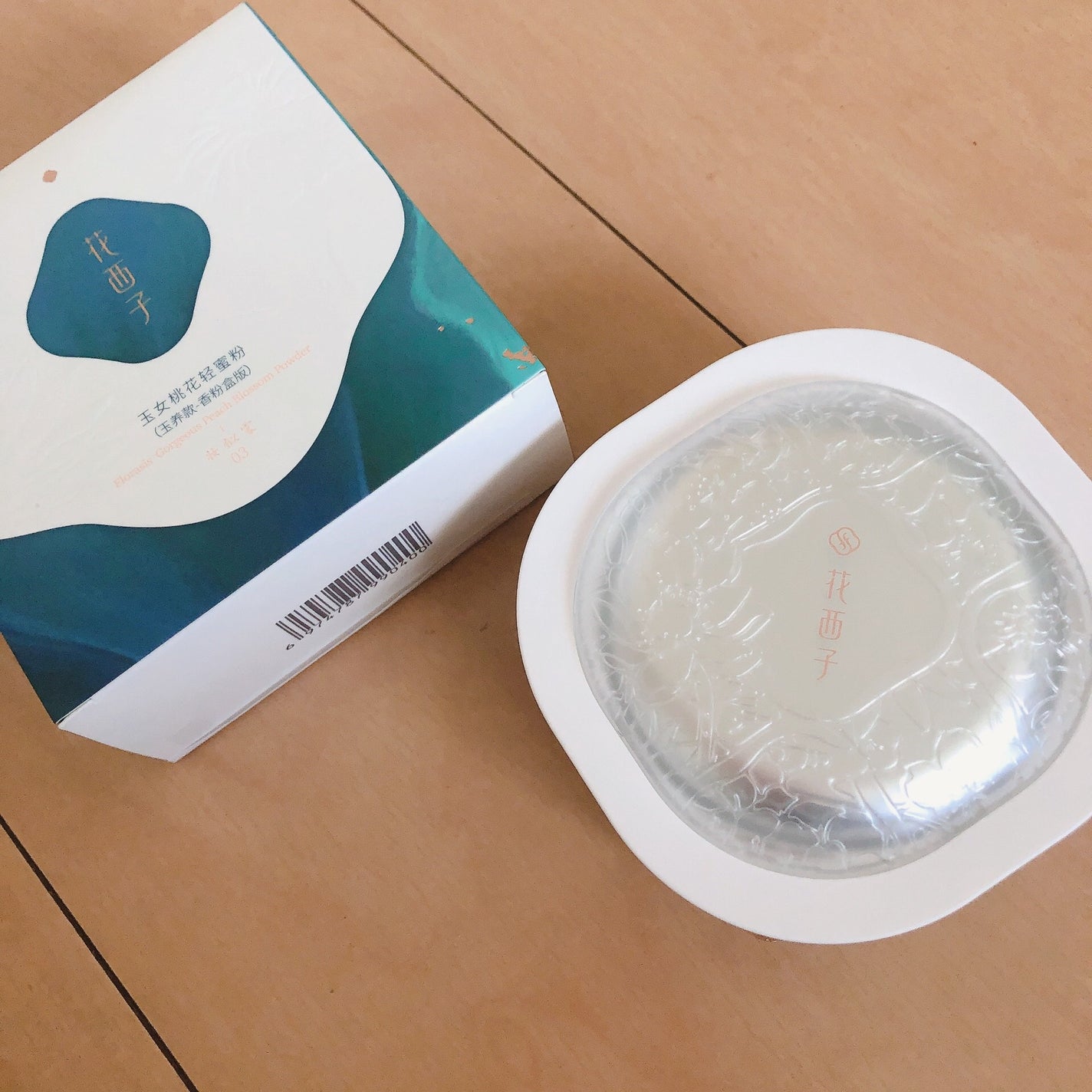 玉養桃花 ルースパウダー/花西子/ルースパウダーを使ったクチコミ(1枚目)