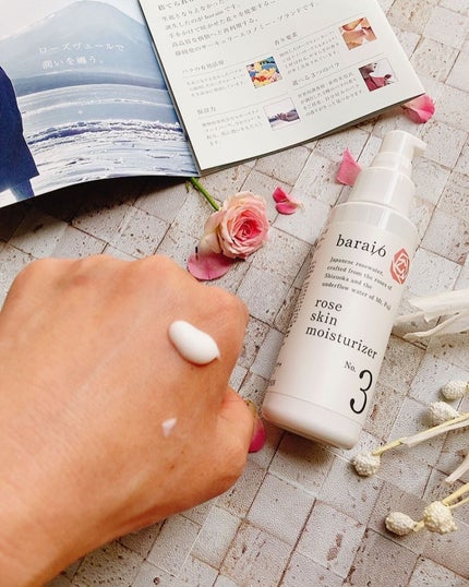 ローズスキンモイスチャーライザー/baraio/ボディクリームを使ったクチコミ(3枚目)