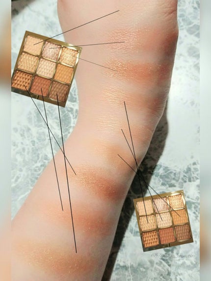 ソフトクレイビームアイシャドウパレット/AMIOK/ジェル・クリームアイシャドウを使ったクチコミ(4枚目)