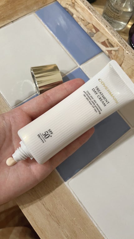 トリートメント デイ クリーム/COVERMARK/日焼け止めクリームを使ったクチコミ(1枚目)