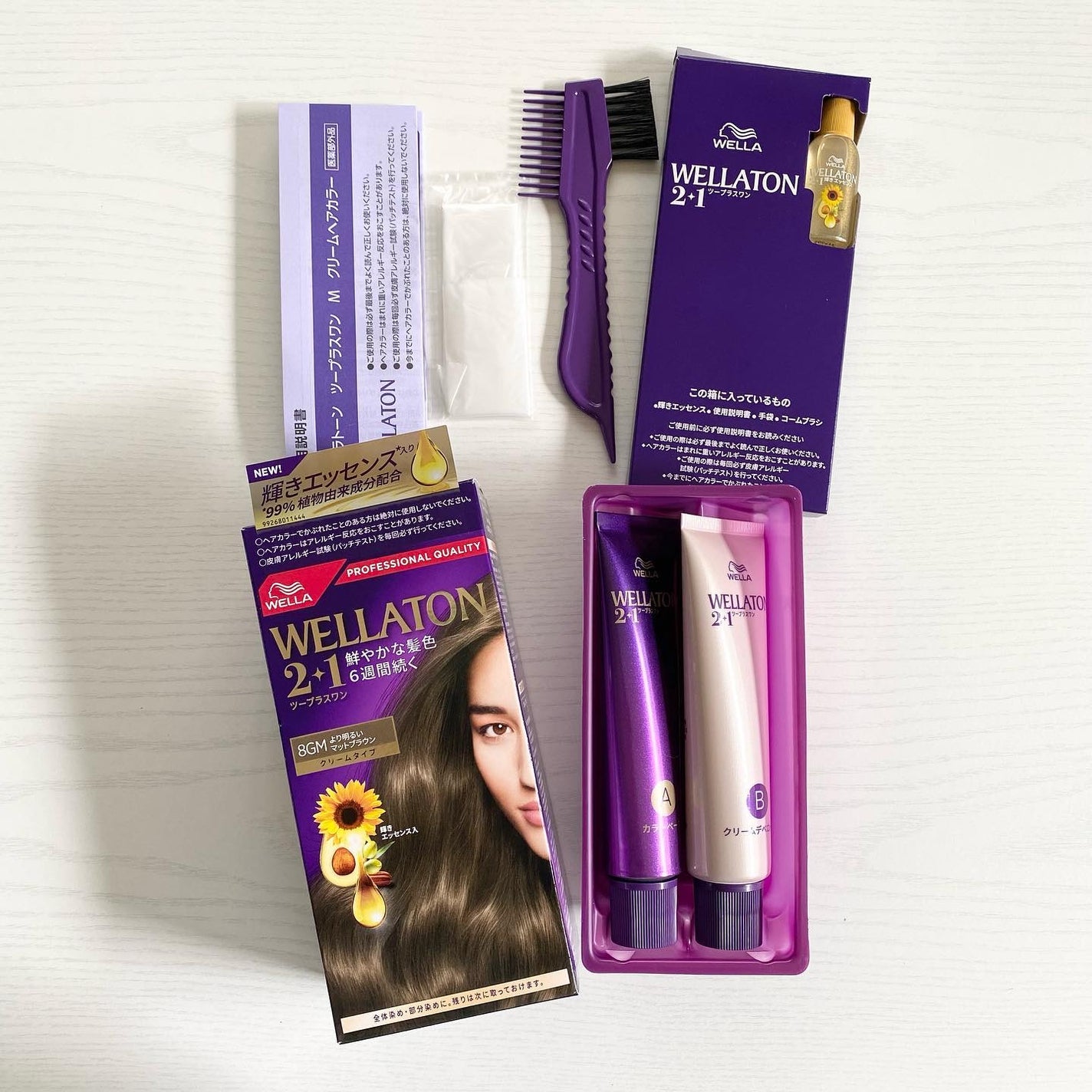 ウエラトーン ツープラスワン クリームタイプ/ウエラ/ヘアカラーを使ったクチコミ(2枚目)