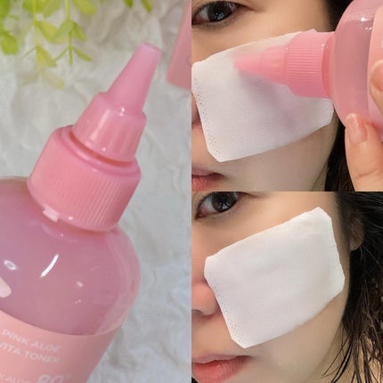 ピンクアロエビタトナー/APRILSKIN/化粧水を使ったクチコミ(4枚目)