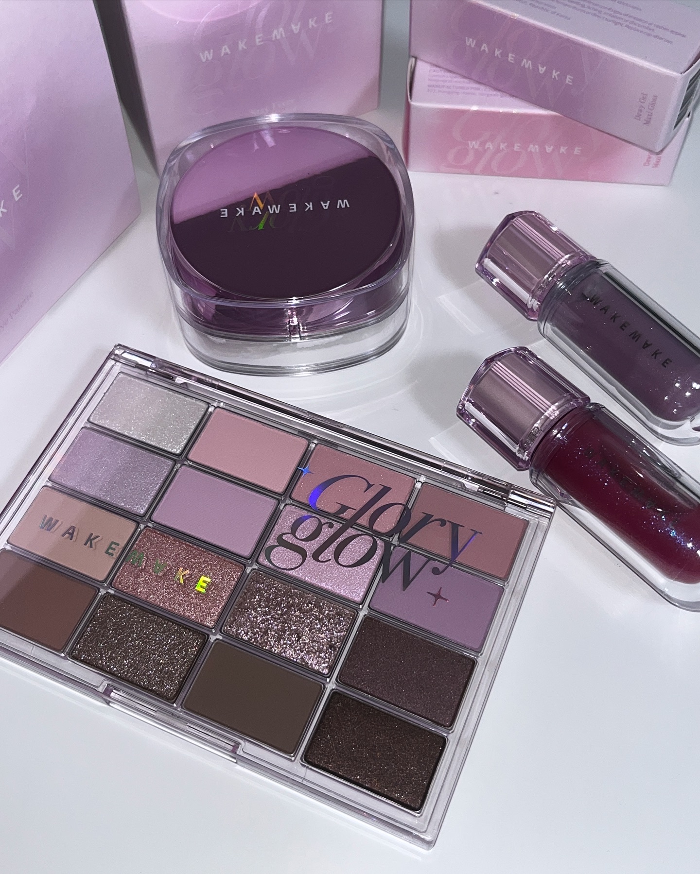 ソフトブラーリングアイパレット/wakemake/アイシャドウパレットを使ったクチコミ（2枚目）