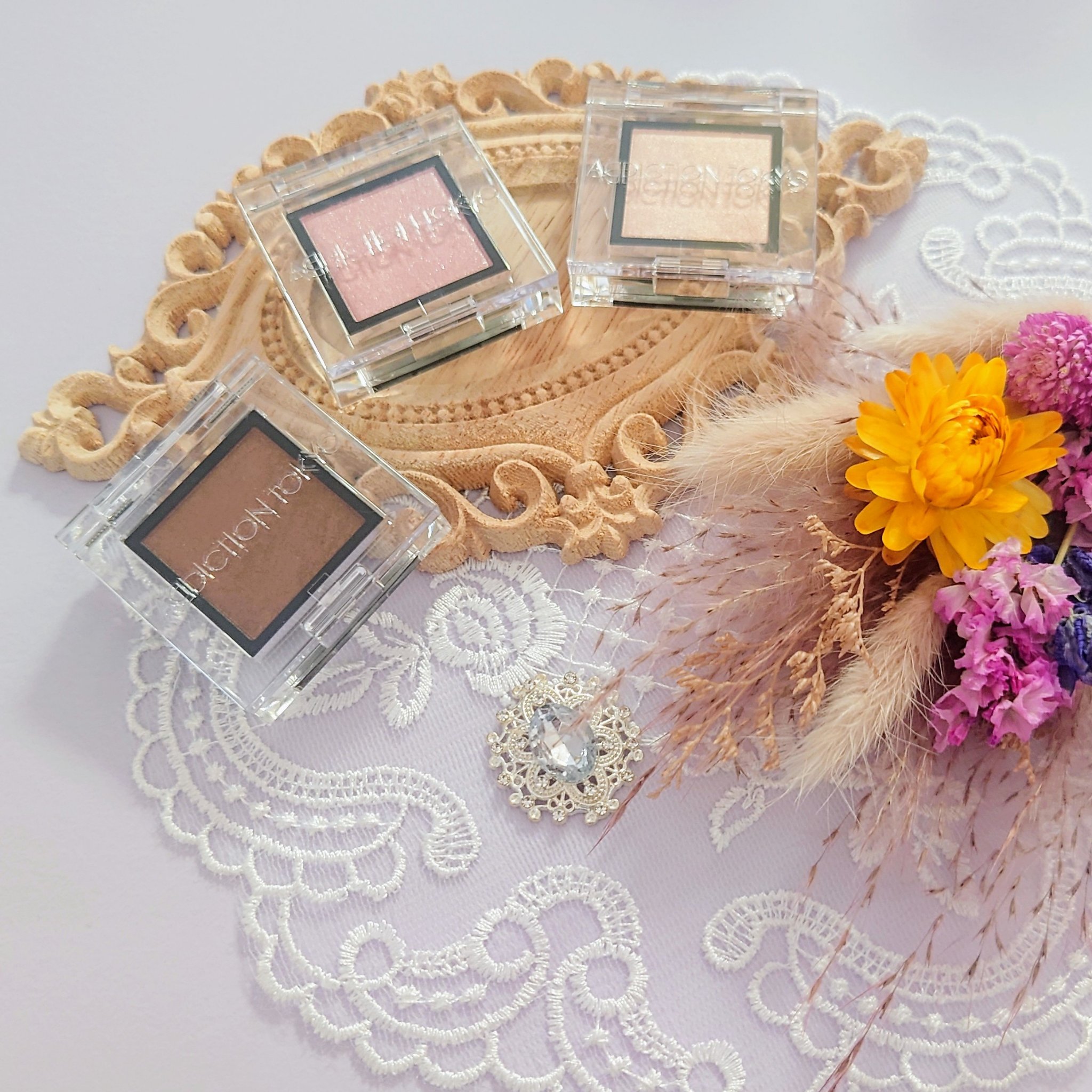 アディクション ザ アイシャドウ パール/ADDICTION/単色アイシャドウを使ったクチコミ（2枚目）