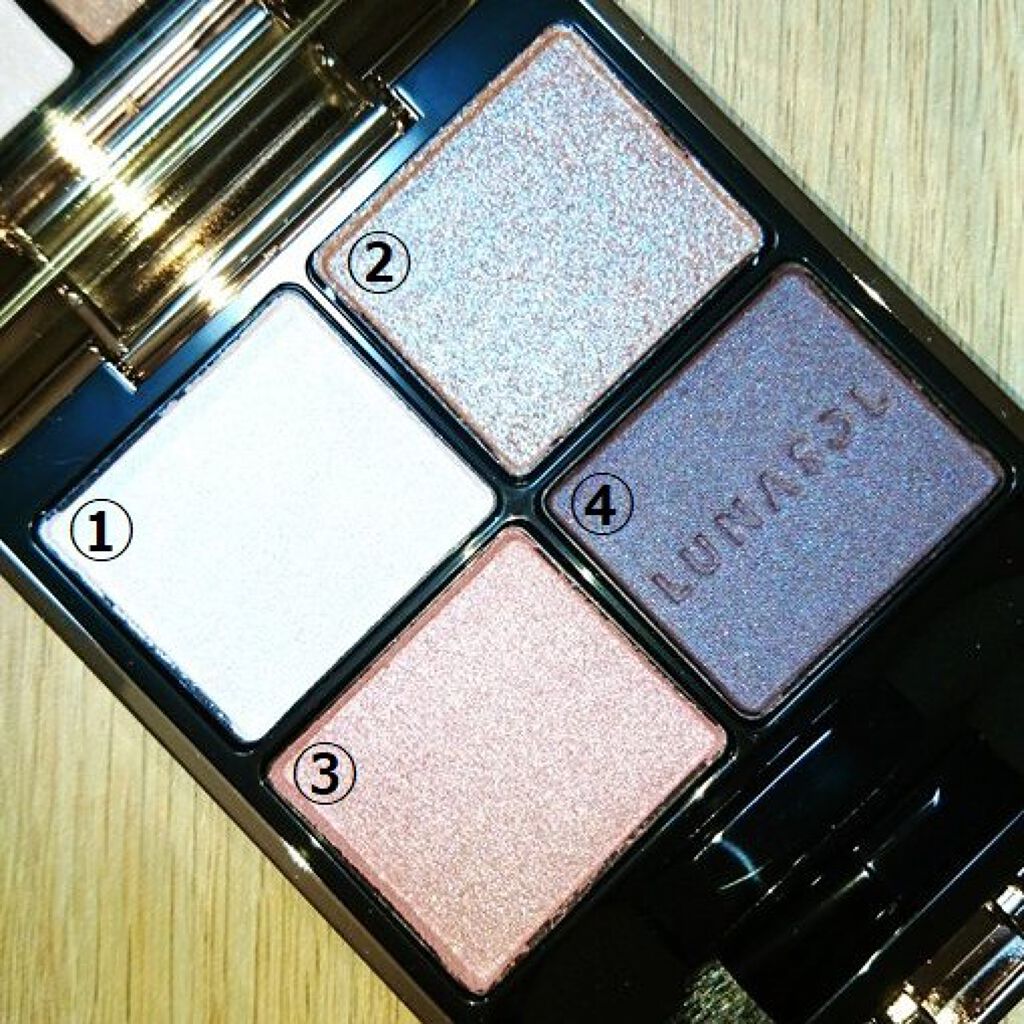 アイカラーレーション/LUNASOL/アイシャドウパレットを使ったクチコミ（2枚目）