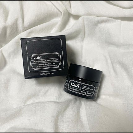 ミッドナイトブルーカーミングクリーム/Klairs/フェイスクリームを使ったクチコミ(2枚目)