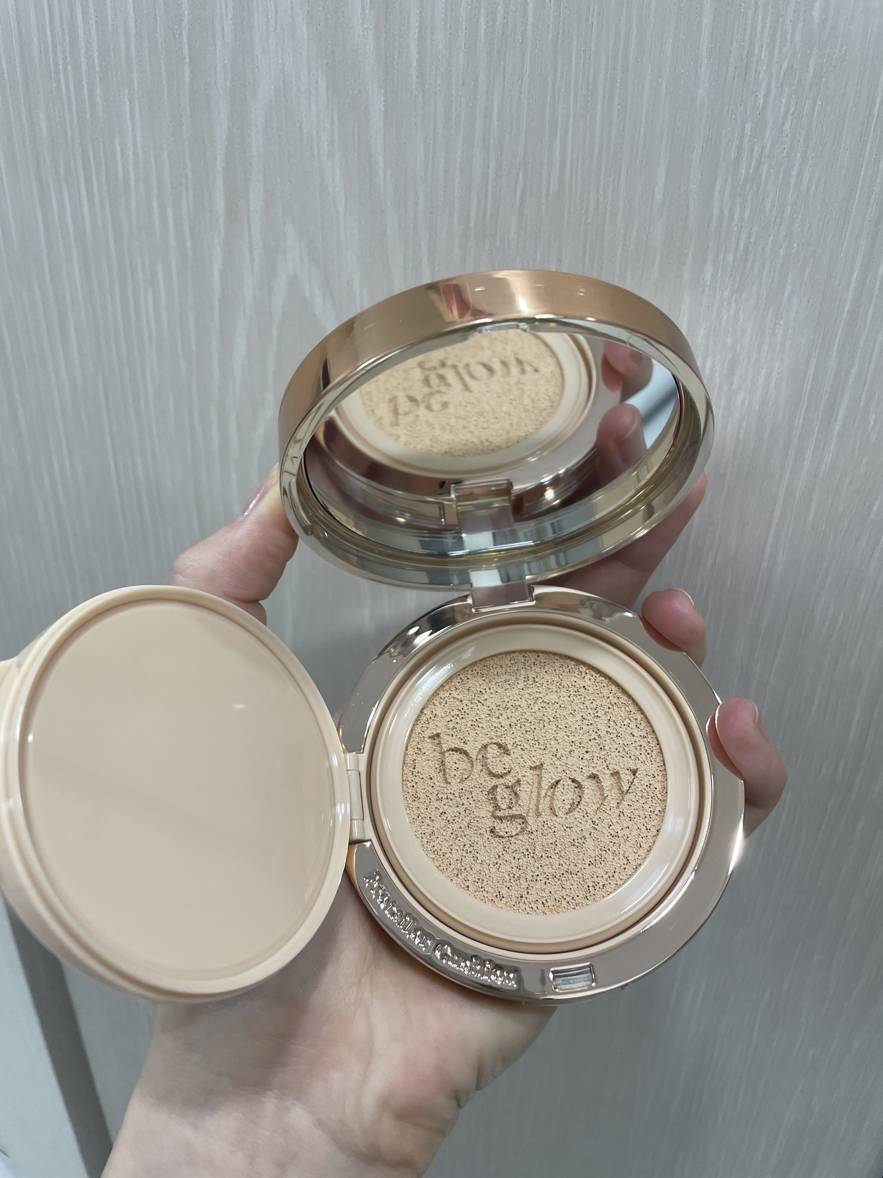 プロテーラービーグロウクッション ニュークラス/espoir/クッションファンデーションを使ったクチコミ（2枚目）