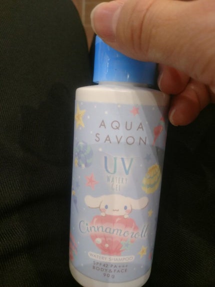 UVジェル 21S ウォータリーシャンプーの香り/アクアシャボン/日焼け止めジェルを使ったクチコミ(1枚目)