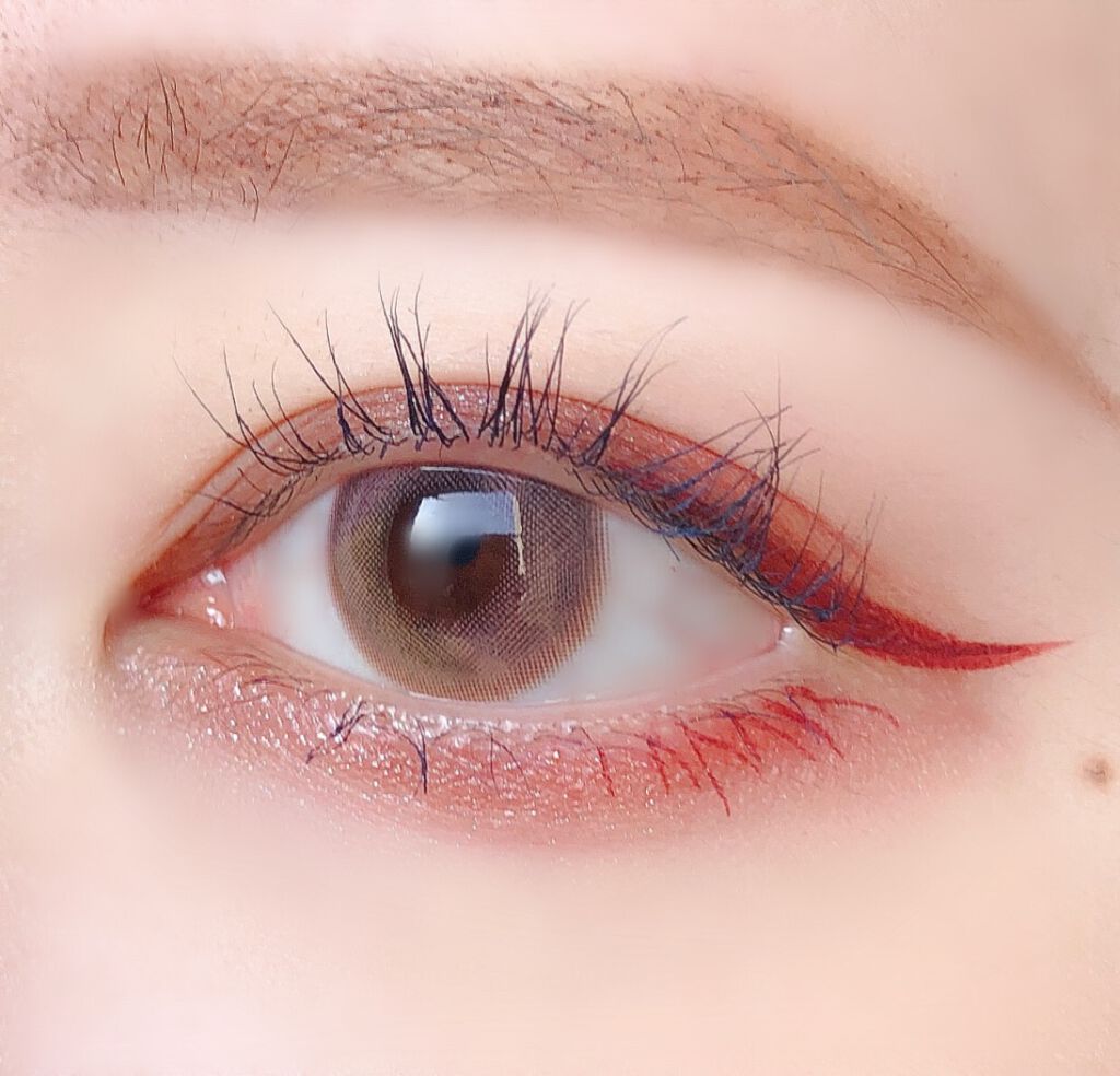 スキルレスライナー/LUMIURGLAS/リキッドアイライナーを使ったクチコミ（3枚目）