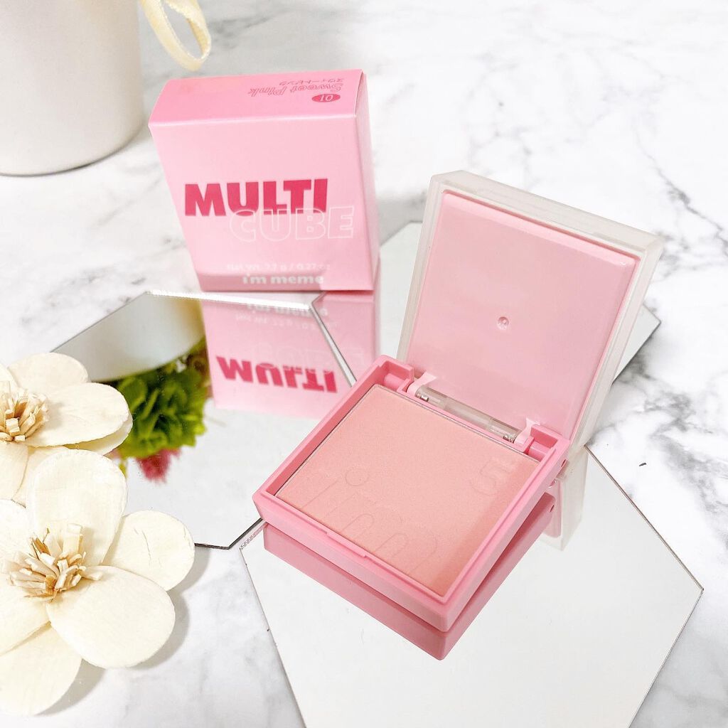 マルチキューブ/i’m meme/アイシャドウパレットを使ったクチコミ(3枚目)