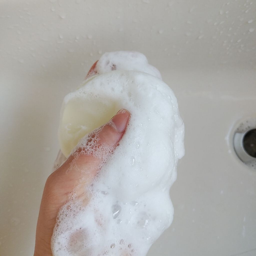 フェイスソープ/HAP＋R/洗顔石鹸を使ったクチコミ（3枚目）