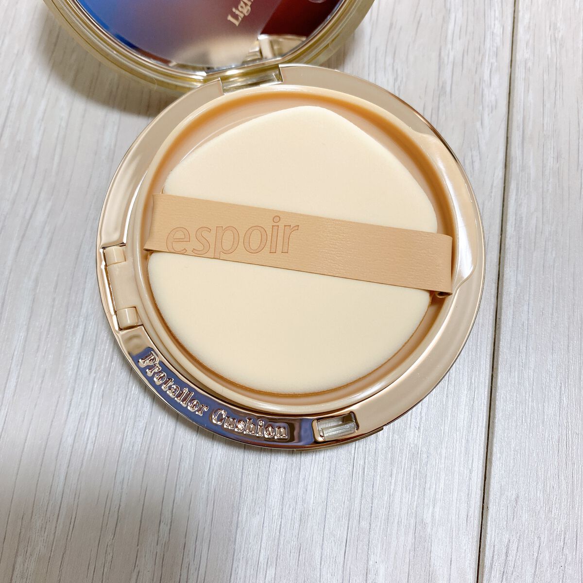 プロテーラービーグロウクッション ニュークラス/espoir/クッションファンデーションを使ったクチコミ(2枚目)