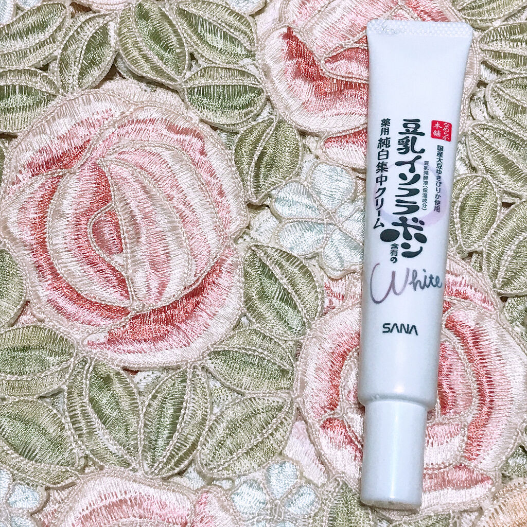 薬用美白スポッツクリーム/なめらか本舗/フェイスクリームを使ったクチコミ（1枚目）