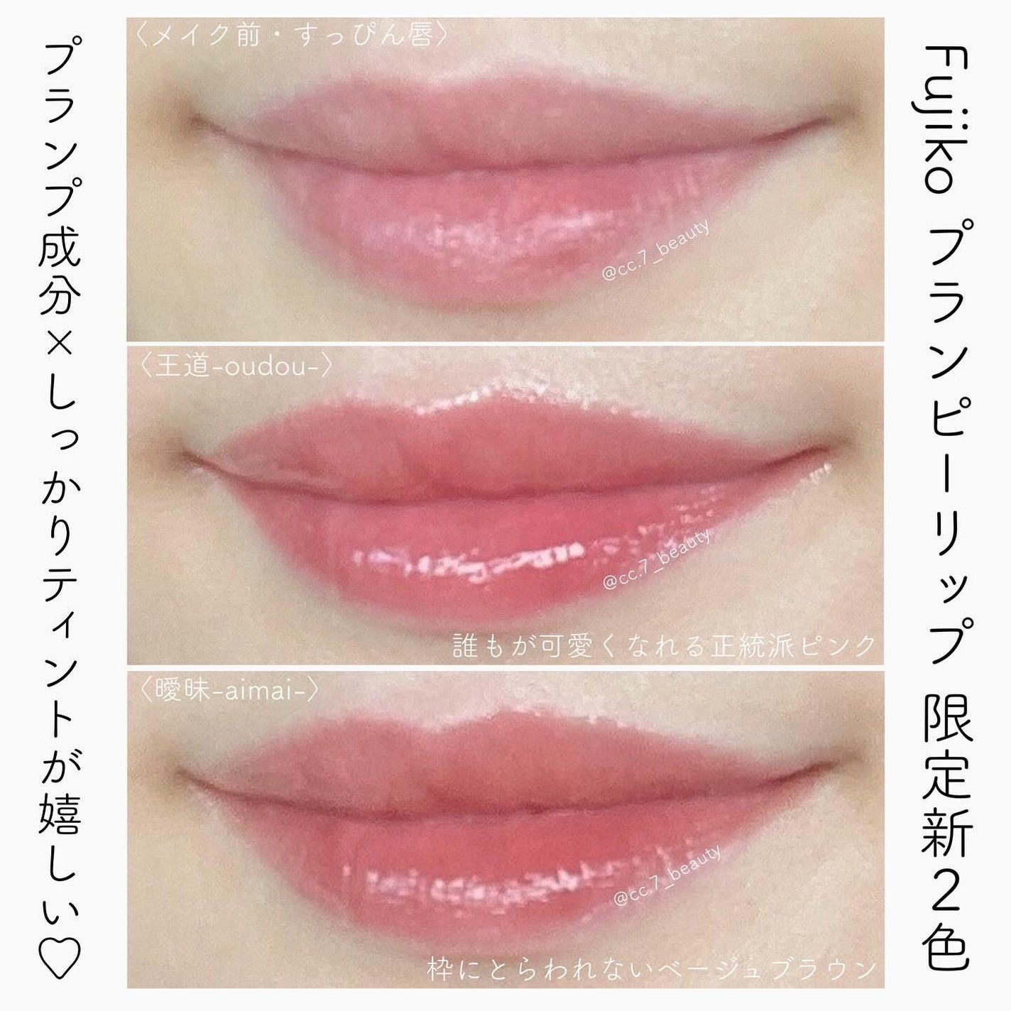 プランピーリップ/Fujiko/リップグロスを使ったクチコミ(2枚目)