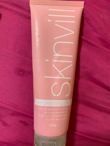 ホットクレンジングジェル/skinvill/クレンジングジェルを使ったクチコミ(1枚目)
