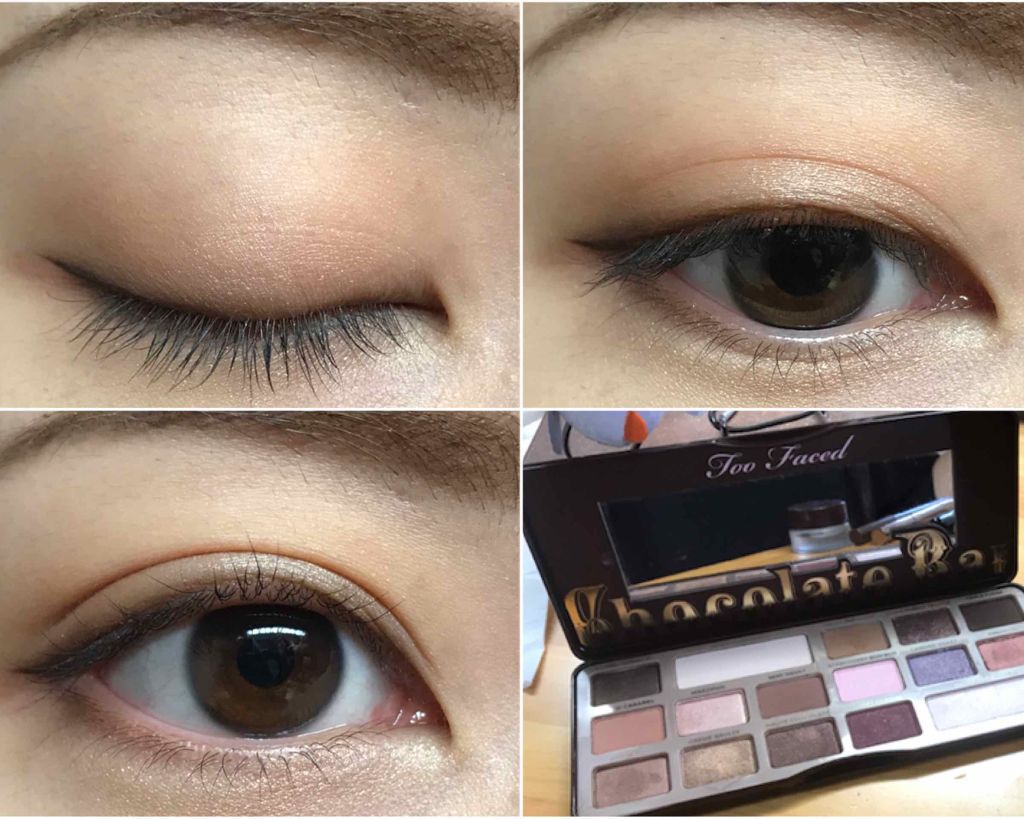 チョコレート バー アイシャドウ パレット/Too Faced/アイシャドウパレットを使ったクチコミ（1枚目）